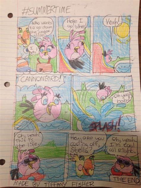 Angry Birds Stella Comics Jump In By Tiffanyangrybirds23 On Deviantart