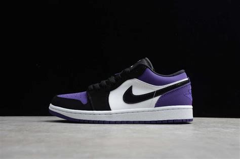 He took the court in 1985 wearing the original air jordan i, simultaneously breaking league rules and his opponents' will, while capturing the. Air Jordan 1 Low White Black Court Purple 553558-125 ...