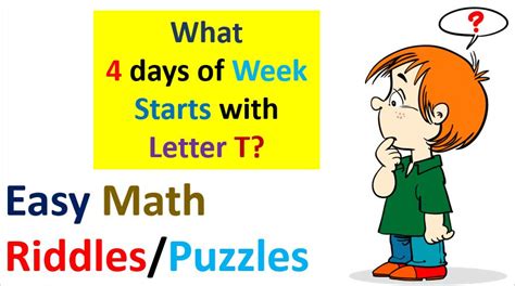 A new math puzzle will be posted every week. Easy Math Riddles Puzzles with Answers PDF Download