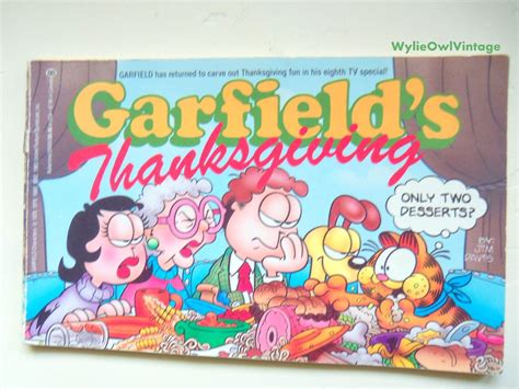 Grumpy cat garfield comic book full as want to read Vintage Garfield's Thanksgiving Comic Strip Book 1988. $7 ...