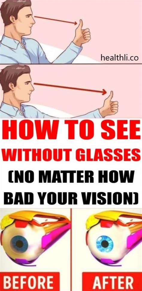 How To See Without Glasses No Matter How Bad Your Vision Is With