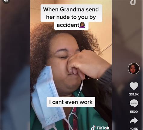 Grandma Accidentally Sends Her Naked Photo To Granddaughter Leaving