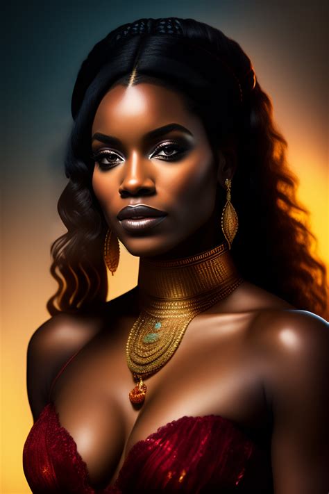 Lexica Image Of A Black Goddess Women