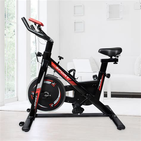 Nk Home Adjustable Exercise Bike Cycling Trainer Indoor Workout Cardio