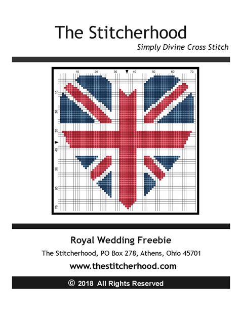 A Freebie Cross Stitch Design For All Of My Friends Across The Pond