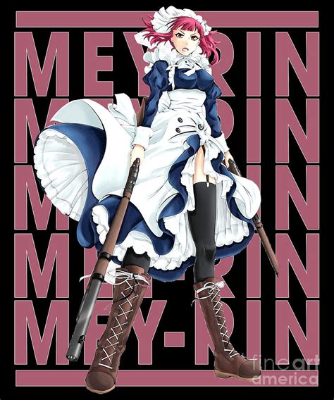 Black Butler Mey Rin Name Anime Drawing By Anime Art Pixels
