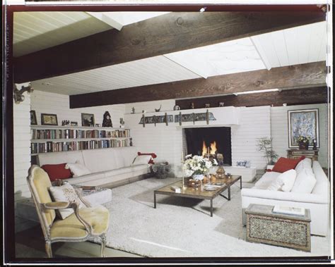 Title Lansbury Angela And Peter Shaw Residence Living Room Malibu