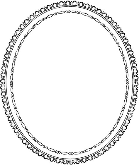 Awesome Oval Frames Clipart Clip Art Vintage Frame Clipart Free