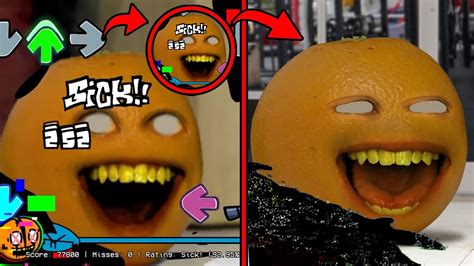 References In Pibby Vs Corrupted Annoying Orange X Fnf Mod Come And