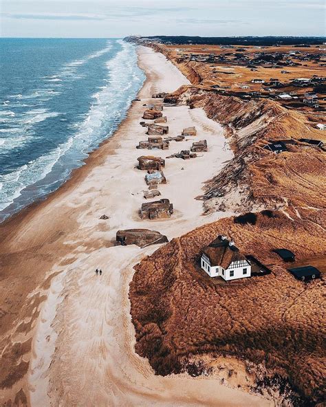 Løkken Nordjylland Denmark Drone Photography Landscape Photography