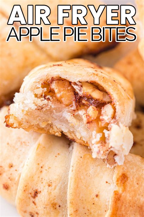 Air Fryer Apple Pie Bites • Bread Booze Bacon
