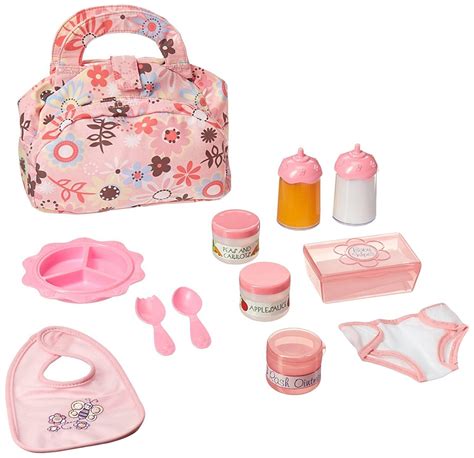 Choose from contactless same day delivery, drive up and more. Melissa & Doug Doll Feeding and Changing Accessories - Bib, Bag, Diaper, Wipes, Utensils ...