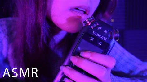 Asmr Viggy Tascam Mouth Sounds👄👅ear Eating ~~~ Intense Tingles No Talking Youtube