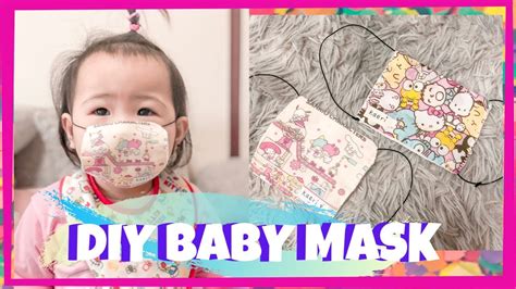 Super Easy Diy Baby Mask How To Make A Baby Mask No Sewing Machine
