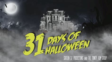 Welcome To 31 Days Of Halloween Youtube