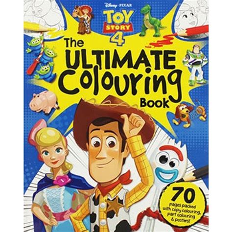 Bbw Toy Story 4 The Ultimate Colouring Book Isbn 9781789052459