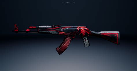 I Love Red Coloured Skins And This Ak 47 Is Sick Your Rates Rcsgo