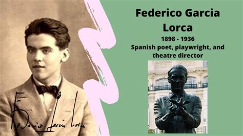 Federico García Lorca Short Biography Of Spanish Poet Playwright