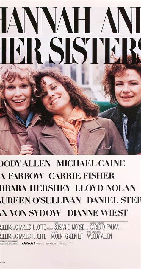 Hannah And Her Sisters 1986 Full Cast And Crew Imdb
