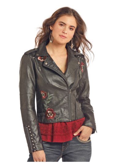 New Arrivals From Rockandroll Cowgirl Cowgirl Magazine Moto Jacket Leather Jacket Faux Leather