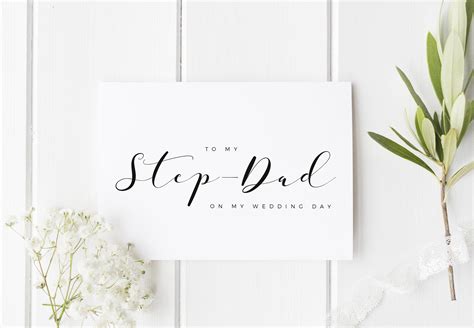 We did not find results for: To My StepDad On My Wedding Day Step Dad Wedding Day Card