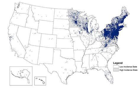 9 Surprising Us States Where Lyme Is On The Rise Bionexus Health Clinic