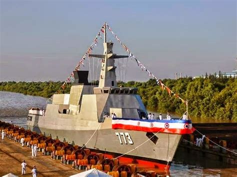 Asian Defence News Myanmar Navy Launches Stealth Corvettelight