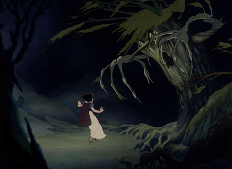 Snow White Running From Scary Tree1200×877 The Disney Connection