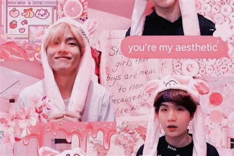 Bts Aesthetic Desktop Wallpaper Pink Dont Use Them Just For Clout