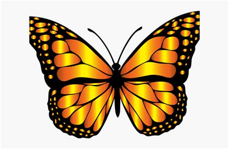 Monarch Butterfly Clipart Png Full Hd Redbubble Butterfly Sticker