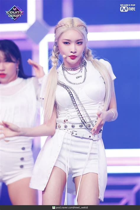 190627 Chungha Mnet Countdown Kpop Girls Stage Outfits Girl