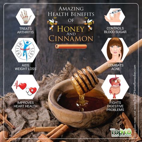 10 Amazing Health Benefits Of Honey And Cinnamon Top 10 Home Remedies