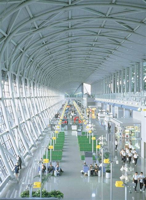 Kansai International Airport Terminal In Osaka Japan Renzo Piano