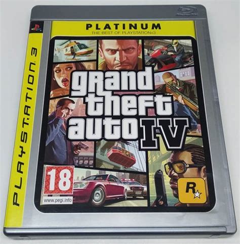 Grand Theft Auto Iv Ps3 Platinum Seminovo Play N Play