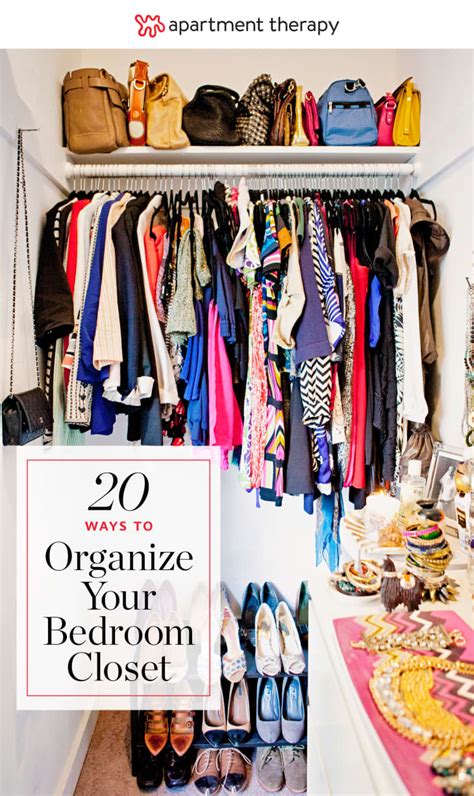 23 Ideas For Organizing Your Bedroom Closet Apartment Therapy