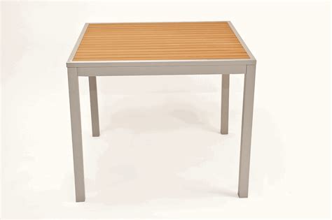 It is really amazing the difference this can make from a. 36" Square Teak Inlay Outdoor Restaurant Table - Bar & Restaurant Furniture, Tables, Chairs, and ...