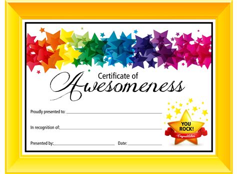 Free Printable Funny Certificate Templates Best Profe