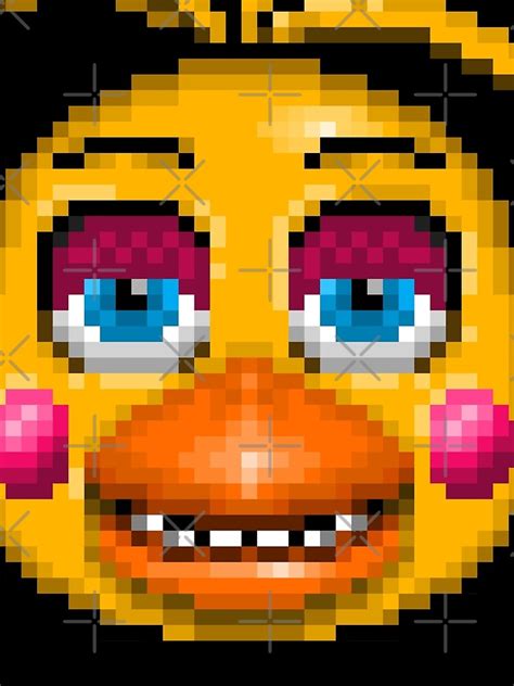Five Nights At Freddy S Pixel Art Sexy Chica T Shirt By Geeksomniac Redbubble