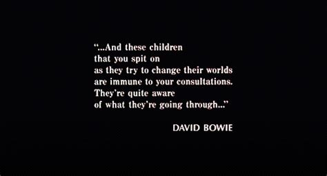 This also directly relates to the david bowie quote at the opening sequence. Pin by Susanna Powers on Film and Television | David bowie quotes, Bowie quotes, The breakfast club