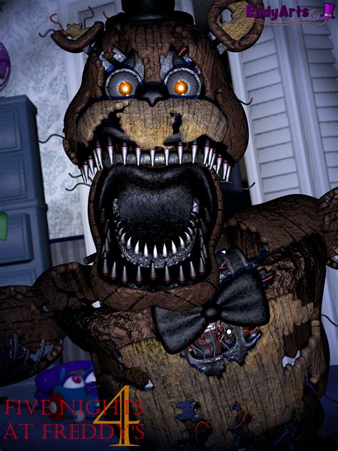 Fnaf 4 Nightmare Golden Freddy Coming Next Five Nights At Freddys