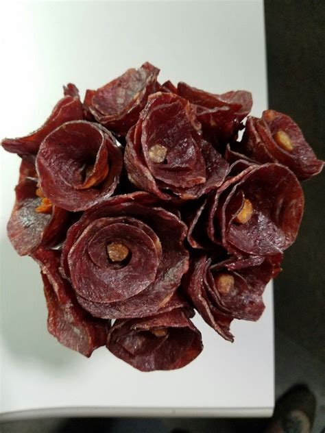 Check spelling or type a new query. Beef Jerky roses | Beef jerky roses, Diy beef jerky, Beef ...