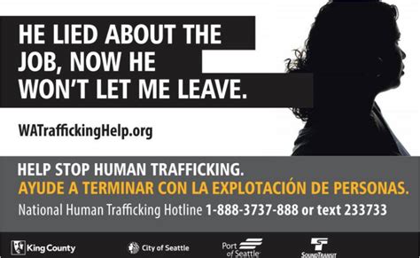 Raising Awareness Combats Human Trafficking Port Of Seattle