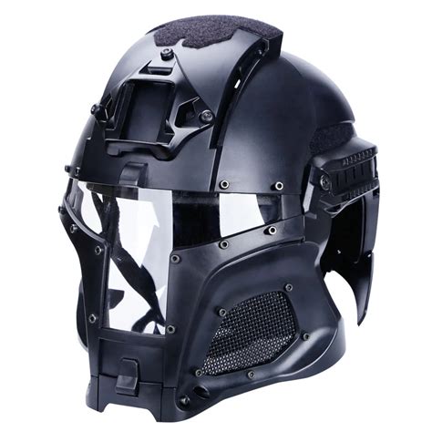Professional Full Face Iron Knight Helmet Of Middle Ages Outdoor