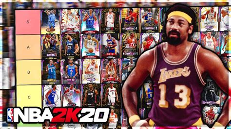 Ranking The Best Players In Nba 2k20 Myteam Tier List Youtube