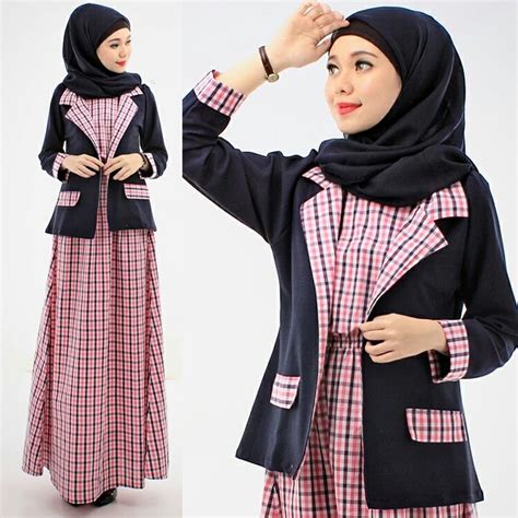 Sesuai dengan namanya, baju ini dirancang untuk pria. 30+ Model Baju Muslim Kombinasi Kotak Kotak - Fashion Modern dan Terbaru 2021 | PUSAT-MUKENA.COM ...