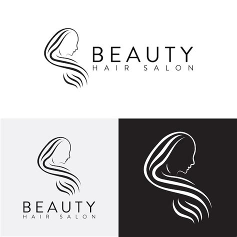 Premium Vector Beauty Hair Salon Logo Design Template