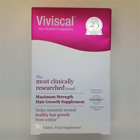 Viviscal Supplements 30 Tablets Food Supplements Glengarriff Pharmacy