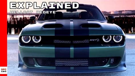 2019 Dodge Challenger Hellcat Redeye Widebody Explained Youtube