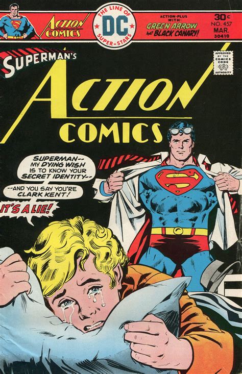 Action Comics 457 Superman Comic Books Superman Comic Comics