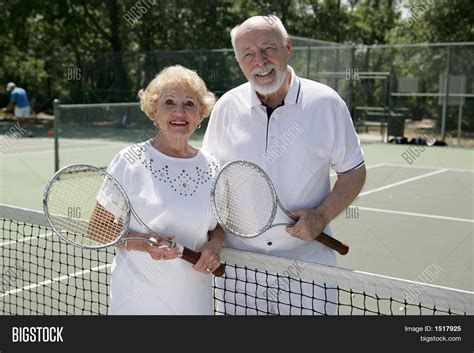 Active Senior Tennis Image And Photo Free Trial Bigstock